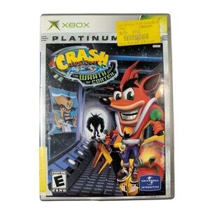 Crash Bandicoot: The Wrath of Cortex (Platinum Hits) OG Xbox With Manual